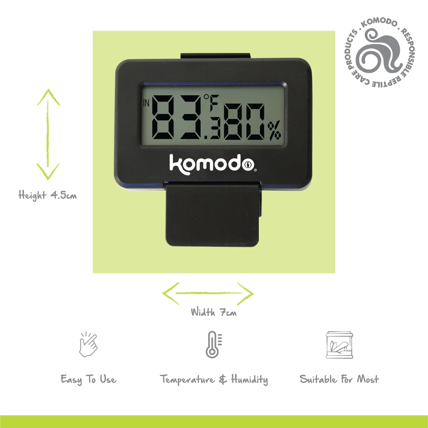 Advanced Combined Digital Thermometer & Hygrometer - Image 3