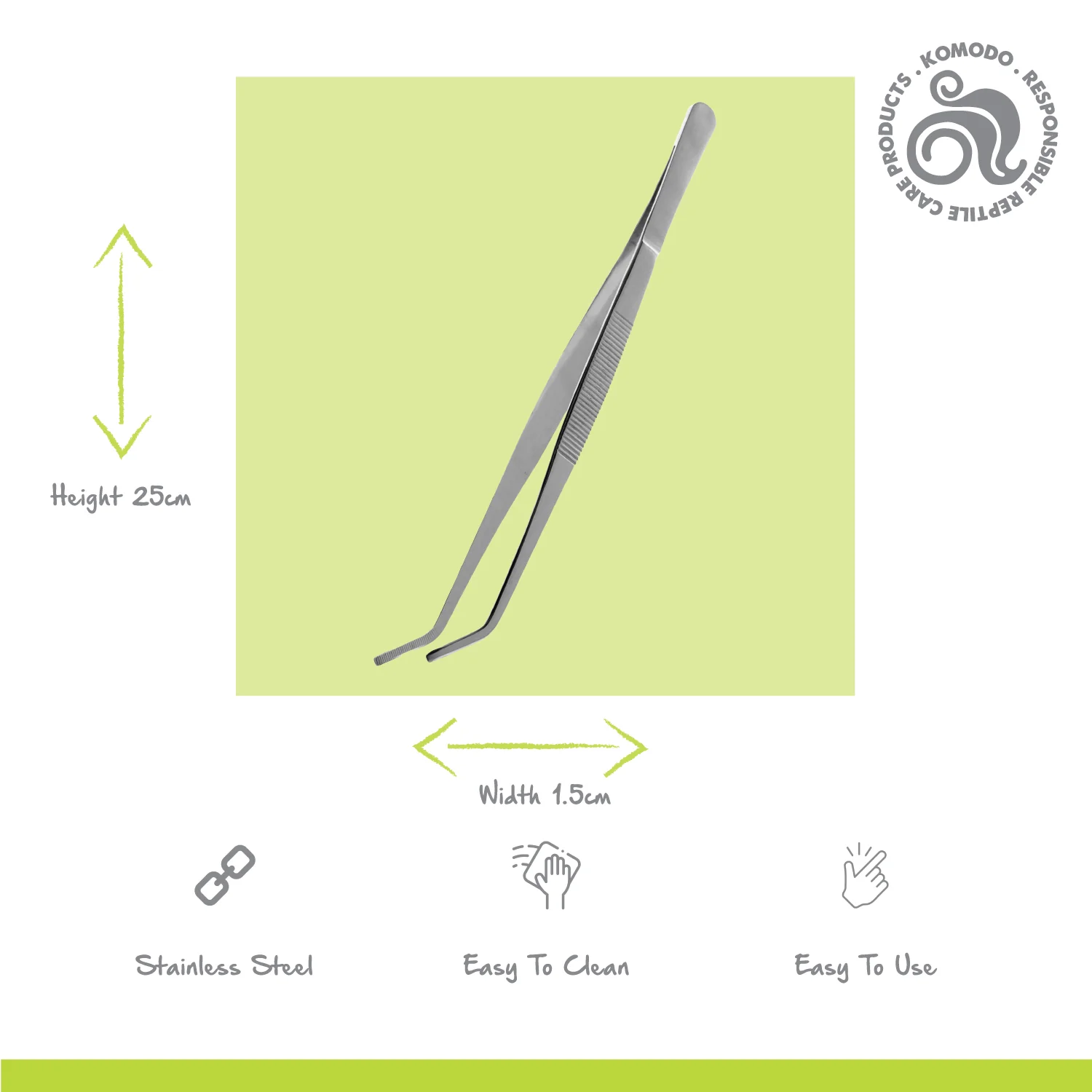 Stainless Steel Feeding Tongs - Image 4